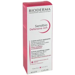 Bioderma Sensibio Defensive rich Tube, 40 ml