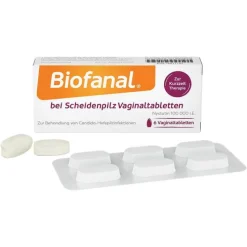 Biofanal ® bei Scheidenpilz Vaginaltabletten, 6 St> Scheidenpilz Medikamente