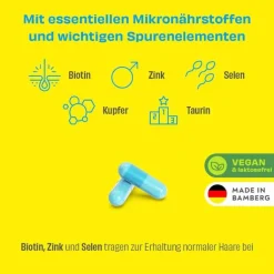 Bio-H-Tin Hair Essentials Men Forte Kapseln, 90 St