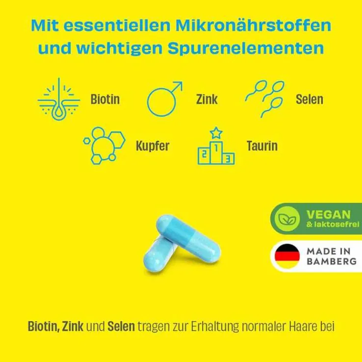 Bio-H-Tin Hair Essentials Men Forte Kapseln, 90 St