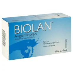 Biolan ® Augentropfen Einzeldosispipetten, 60X0.35 ml> Augentropfen Trockene Augen