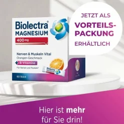 Biolectra Magnesium 400 mg Nerven & Muskeln Vital, 60 St><noscript><img width=
