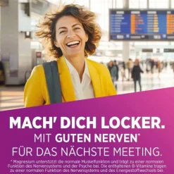 Biolectra Magnesium 400 mg Nerven & Muskeln Vital, 30 St> Vitamin B6 (Pyridoxin)|Vitamin B12 (Cobalamin)