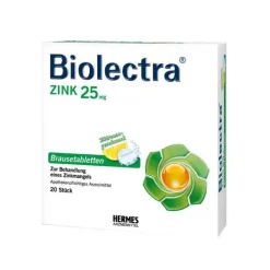 Biolectra Zink Brausetabletten, 20 St> Abwehrsteigerung
