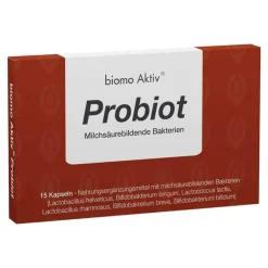 Biomo Aktiv Probiot Kapseln, 15 St> Bakterienkulturen