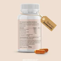 Biotanicals Kurkuma Kapseln, 120 St