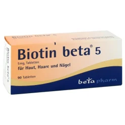 Biotin beta 5 Tabletten, 90 St