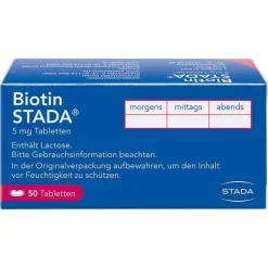 Biotin STADA 5 mg Tabletten, 50 St