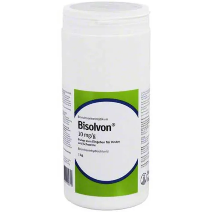Bisolvon ® 10 mg/g vet. Pulver, 1000 g> Rinder