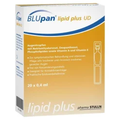 Blupan lipid plus UD Augentropfen, 20X0.4 ml> Augentropfen Trockene Augen