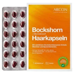 Arcon Bockshorn + Mikronährstoff Haarkapseln, 60 St> Bockshornklee