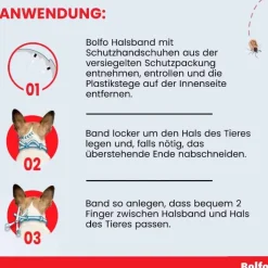Bolfo® Zecken- und Flohschutzband für Katzen und kleine Hunde, 1 St