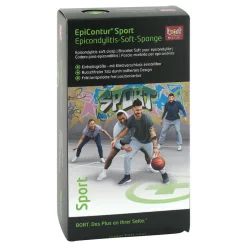 Bort Epicontur Sport Epicondylitis Soft-Spange schwarz / grün, 1 St