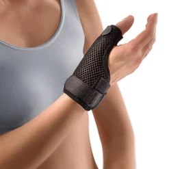 Bort Soft Daumenschiene lang small schwarz, 1 St