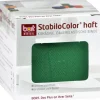 Bort Stabilocolor haft Binde 10cm grün, 1 St> Haft- & Fixierbinden|Binden & Verbände