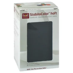 Bort Stabilocolor haft Binde 10cm schwarz, 1 St> Haft- & Fixierbinden|Binden & Verbände