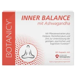Feelgood Botanicy Inner Balance mit Ashwagandha Ksm-66 Kapseln, 60 St> Erschöpfung|Ashwagandha