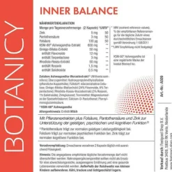 Feelgood Botanicy Inner Balance mit Ashwagandha Ksm-66 Kapseln, 60 St><noscript><img width=