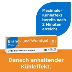 Medice Brand- und Wundgel bei Verbrennungen, 25 g><noscript><img width=