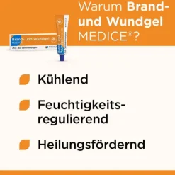 Medice Brand- und Wundgel bei Verbrennungen, 25 g><noscript><img width=