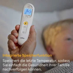 Braun Sensian 3 kontaktloses Thermometer, 1 St
