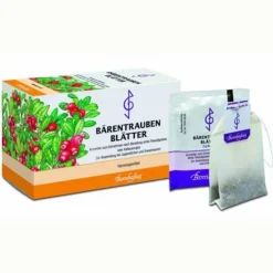 Bombastus Bärentraubenblätter Filterbeutel, 20X3 g> Blasentee