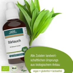 GSE Bärlauch Extrakt Bio 24% V / V, 50 ml><noscript><img width=