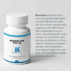 Bromelain 500 mg Kapseln, 60 St