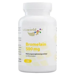 Vitaworld Bromelain 500 mg Kapseln Vita World, 100 St> Enzyme|Enzyme
