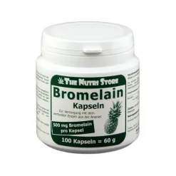 Bromelain 500 mg vegetarische Kapseln, 100 St