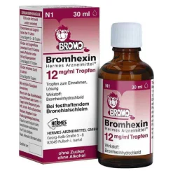 Bromhexin HERMES Arzneimittel® 12 mg/ml Tropfen, 30 ml