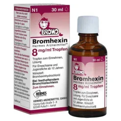Hermes Bromhexin Arzneimittel® 8 mg/ml Tropfen, 30 ml> Hustenlöser