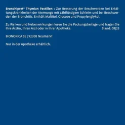 Bronchipret Thymian Pastille, 30 St