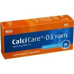 Calcicare D3 forte Brausetabletten, 40 St> Calcium