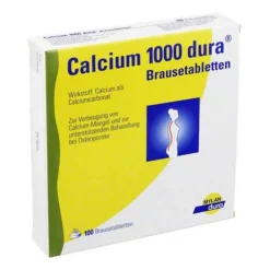 Calcium 1000 dura Brausetabletten, 100 St