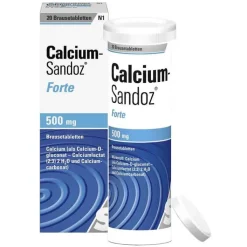 Calcium Sandoz Forte 500 mg Brausetabletten, 20 St