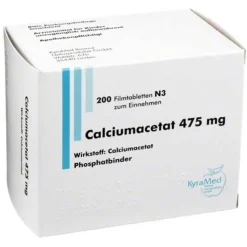 Calciumacetat 475 mg Filmtabletten, 200 St