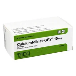 Calciumfolinat-GRY Calciumfolinat Gry 15 Tabletten, 90 St> Calcium