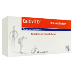 Calcivit D Brausetabletten, 40 St> Calcium