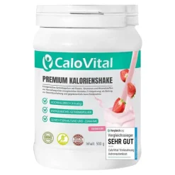 Calovital Premium Kalorienshake Erdbeere Pulver, 500 g> Sonstige Aufbaupräparate