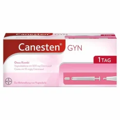 Canesten GYN Once Kombi zur Behandlung von Scheidenpilz, 1 P> Scheidenpilz Medikamente|Scheidenpilz Creme