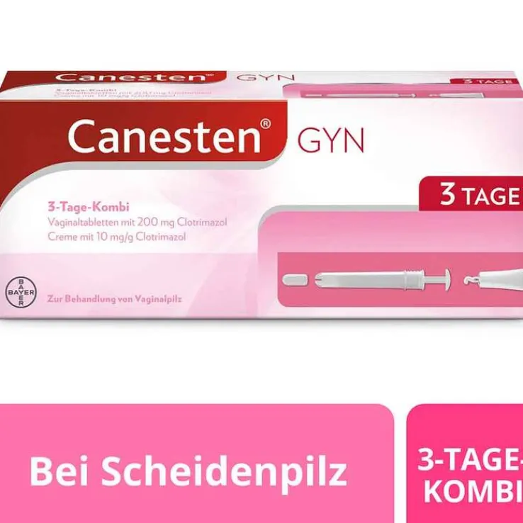Canesten® GYN 3-Tage-Kombi zur effektiven Behandlung von Scheidenpilz, 1 P