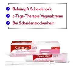 Canesten GYN 3-Tage-Therapie Vaginalcreme bei Scheidenpilz, 20 g