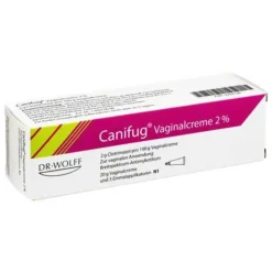 Canifug Vaginalcreme 2% mit 3 Einmalapplikatoren, 20 g> Scheidenpilz Medikamente