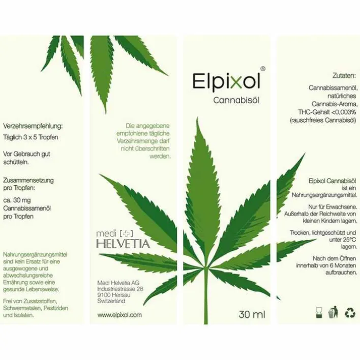 Elpixol Cannabis Tropfen , 30 ml> Essentielle Fettsäuren