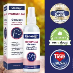Canosept Pfotenpflege Gel für Hunde, 75 g><noscript><img width=