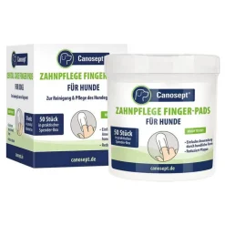 Canosept Zahnpflege Finger-Pads für Hunde, 50 St