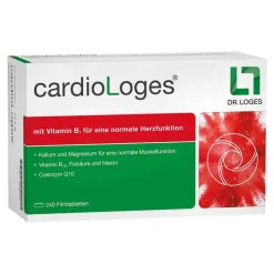 Dr. Loges Cardiologes Filmtabletten, 240 St> Vitamine Fürs Herz