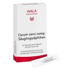 Wala Carum Carvi comp.Säuglingszäpfchen, 10X1 g>Kinder Magen & Darm|Mittel Gegen Blähungen