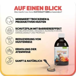 Casa Sana Hustensaft Kids, 200 ml